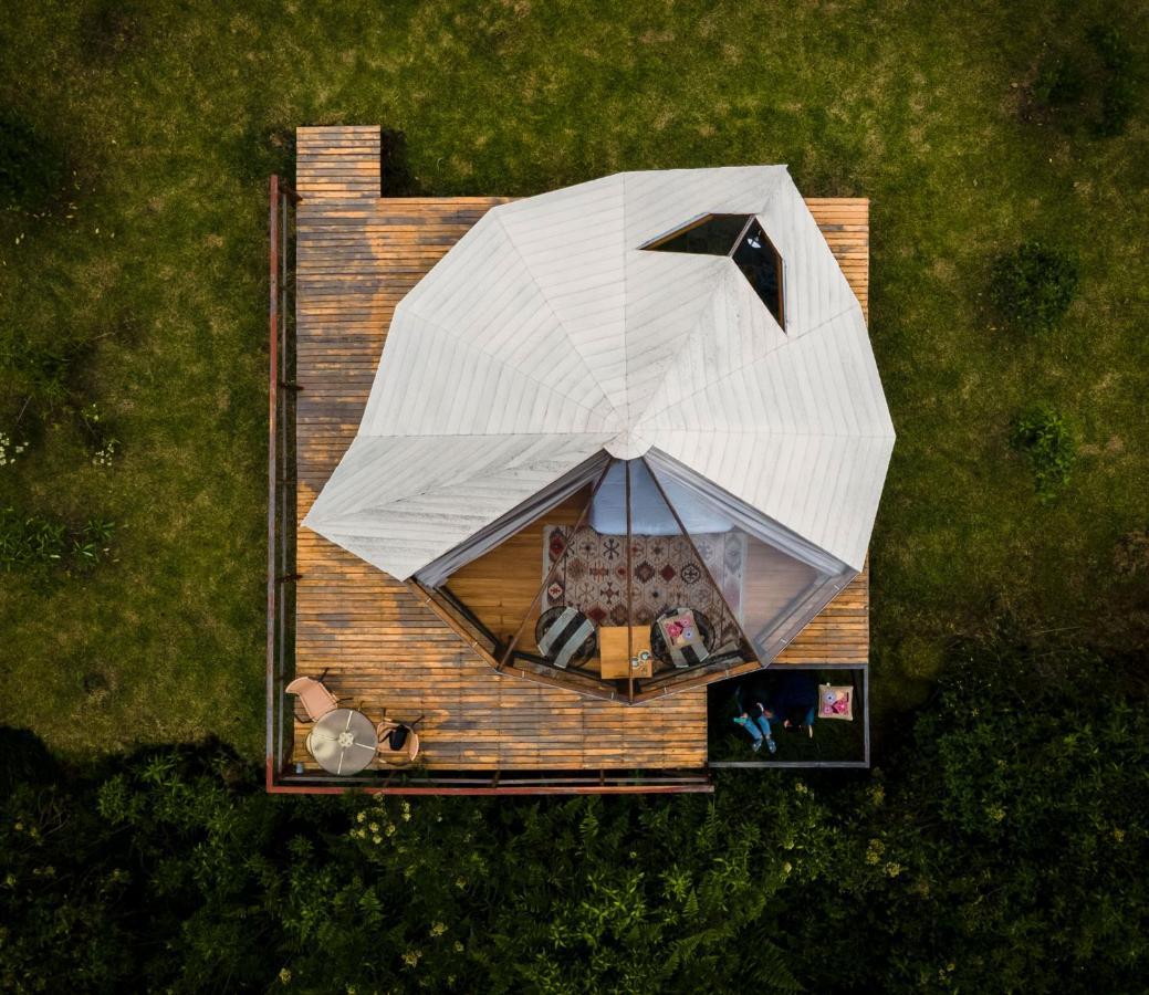 살렌토 Glamping Lumbre 빌라 외부 사진