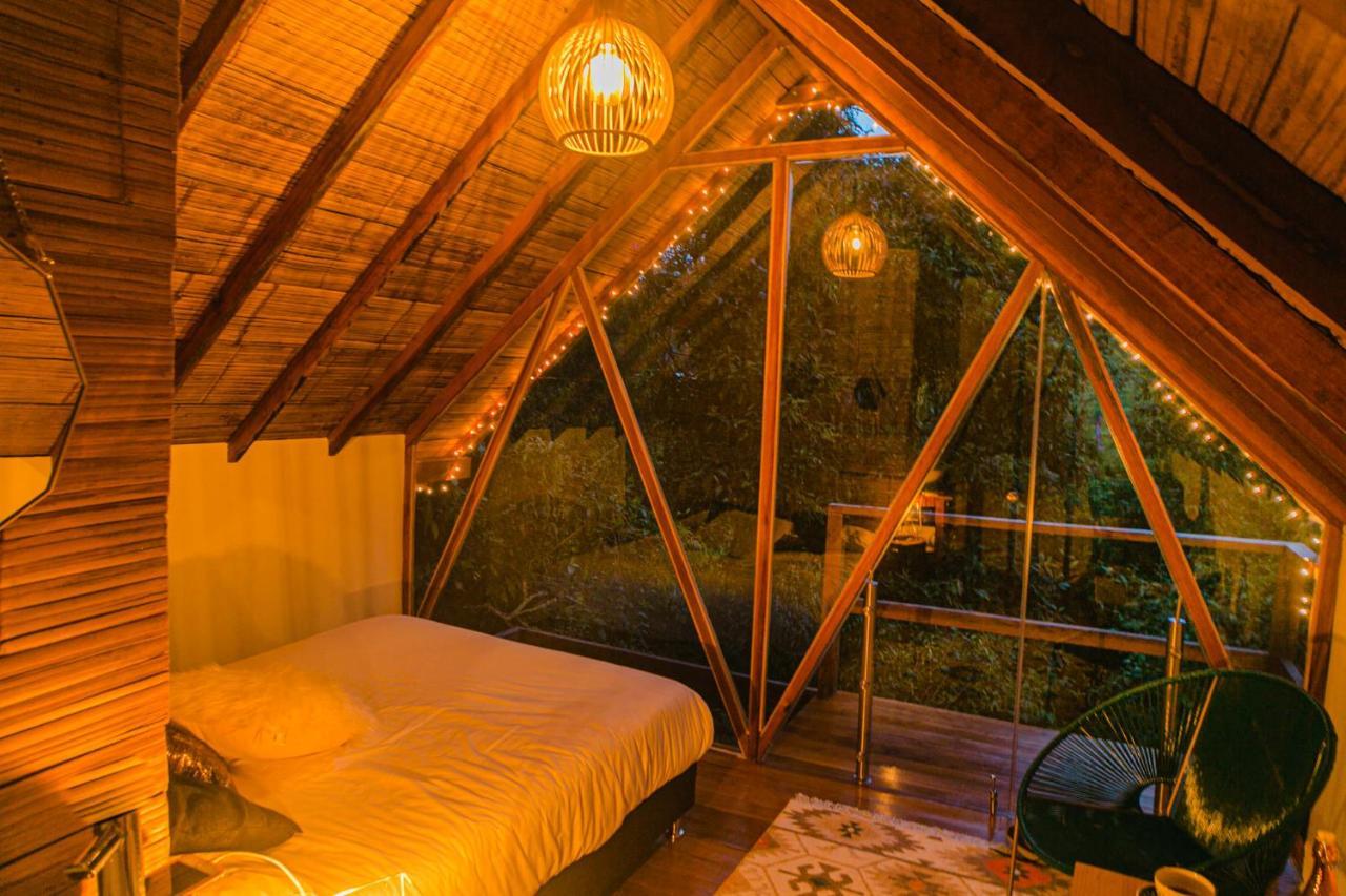 살렌토 Glamping Lumbre 빌라 외부 사진