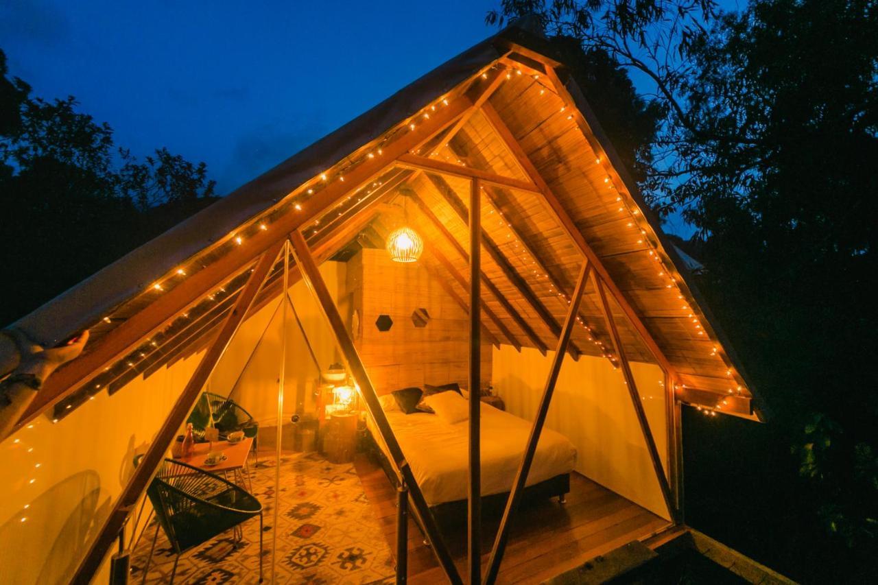 살렌토 Glamping Lumbre 빌라 외부 사진