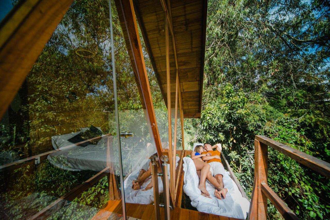 살렌토 Glamping Lumbre 빌라 외부 사진