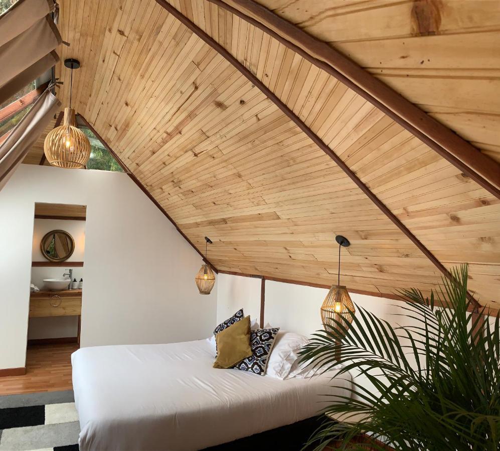 살렌토 Glamping Lumbre 빌라 외부 사진