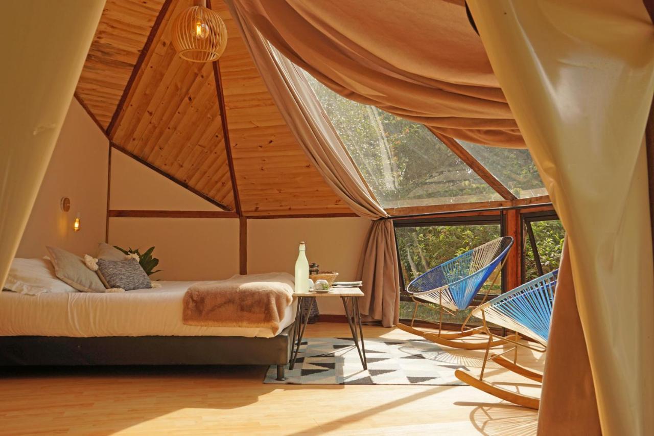 살렌토 Glamping Lumbre 빌라 외부 사진