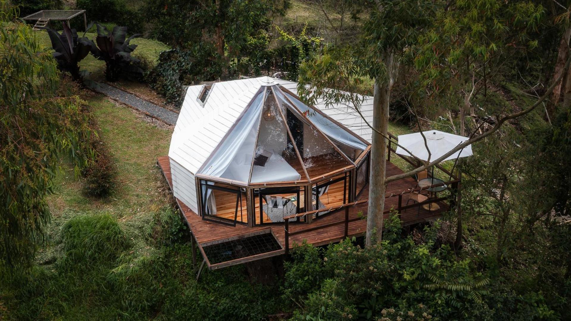 살렌토 Glamping Lumbre 빌라 외부 사진