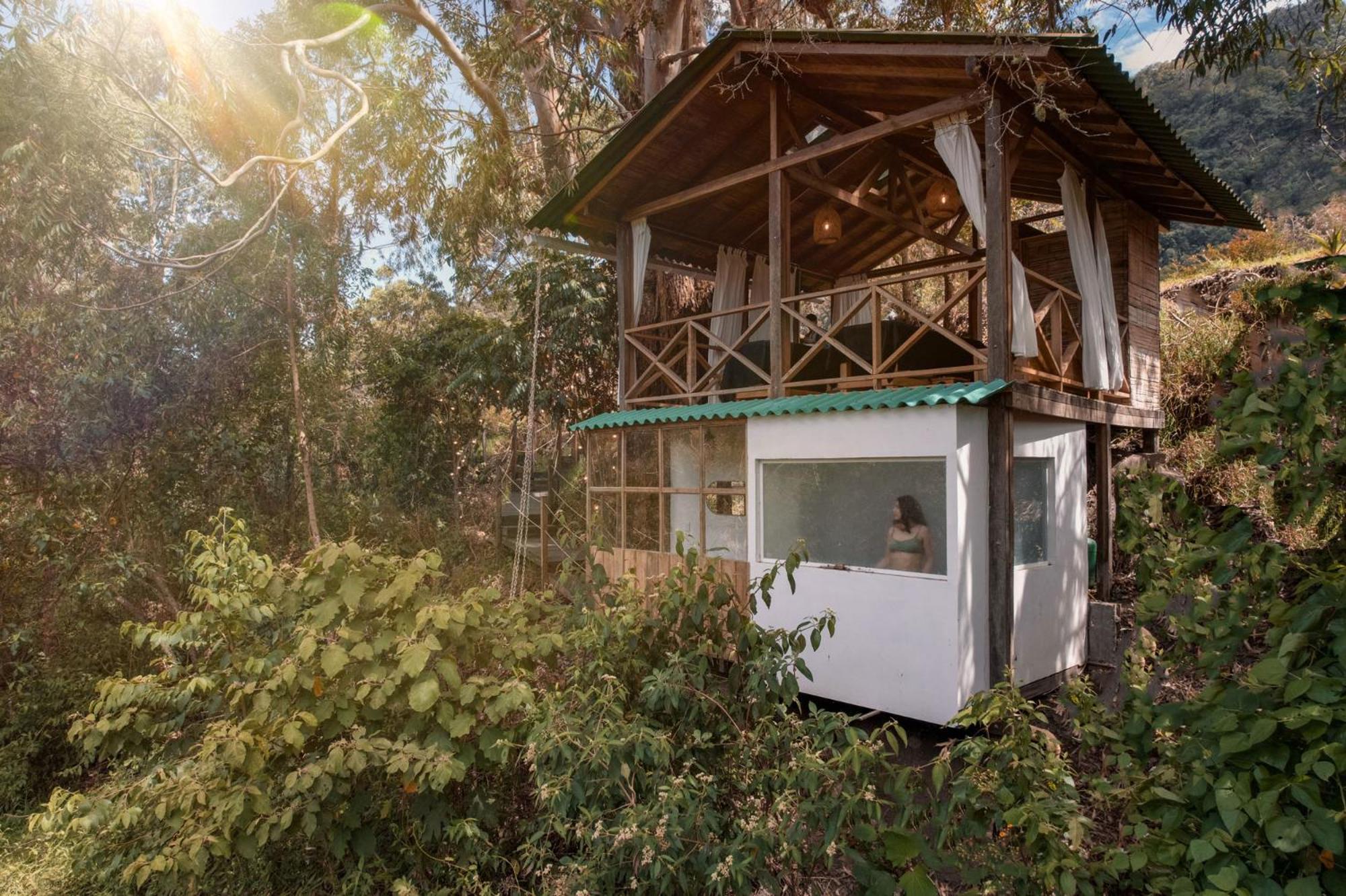 살렌토 Glamping Lumbre 빌라 외부 사진
