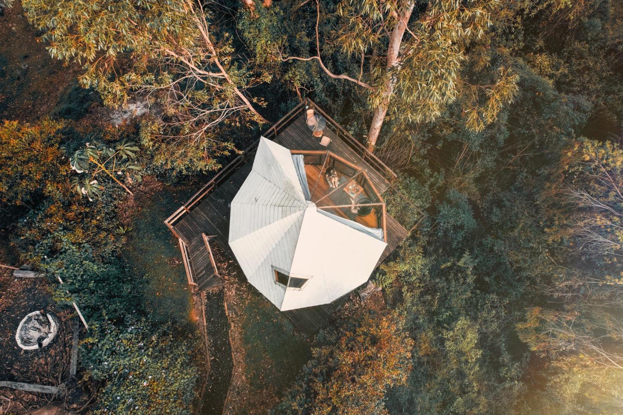 살렌토 Glamping Lumbre 빌라 외부 사진