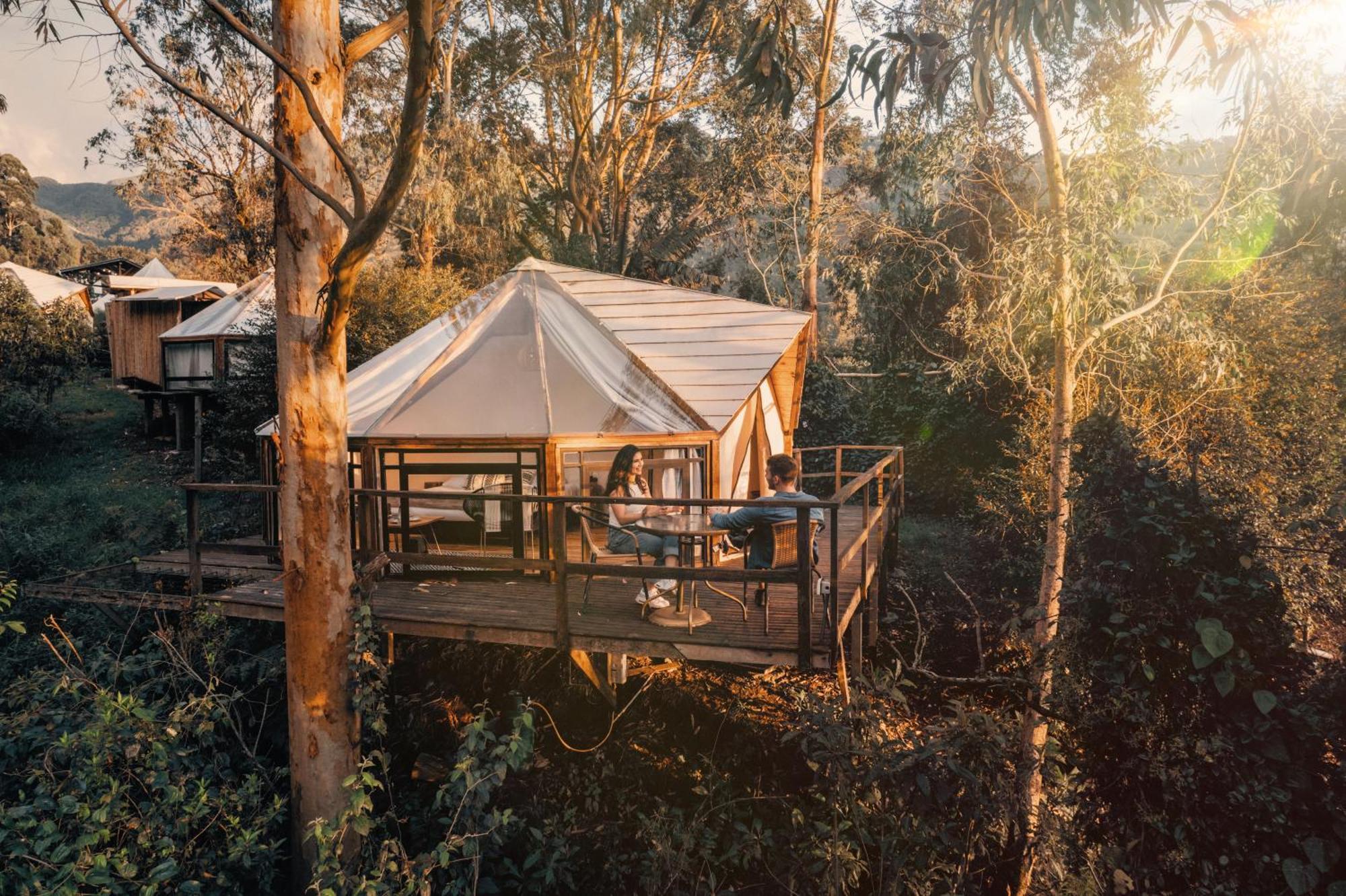 살렌토 Glamping Lumbre 빌라 외부 사진