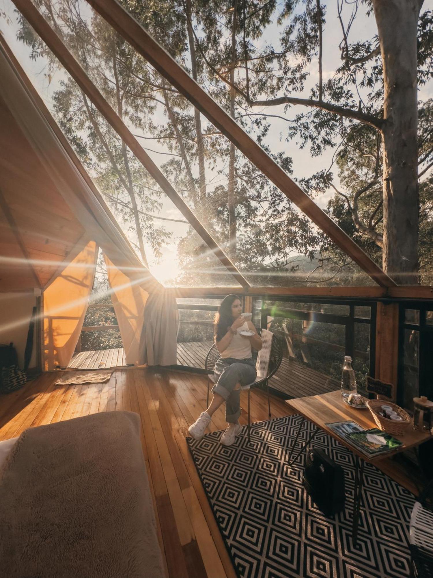 살렌토 Glamping Lumbre 빌라 외부 사진