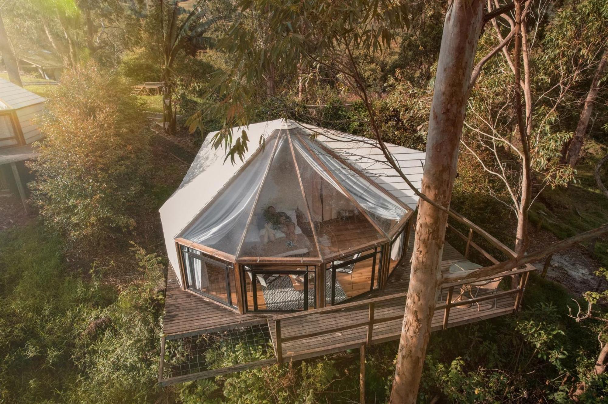 살렌토 Glamping Lumbre 빌라 외부 사진