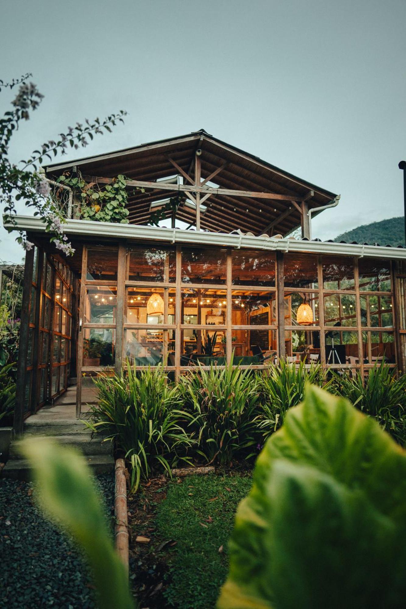 살렌토 Glamping Lumbre 빌라 외부 사진