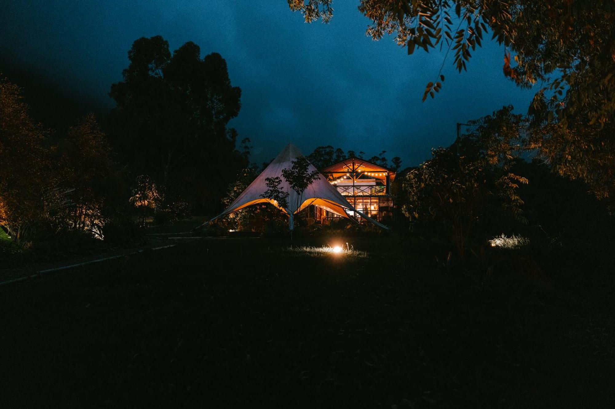살렌토 Glamping Lumbre 빌라 외부 사진
