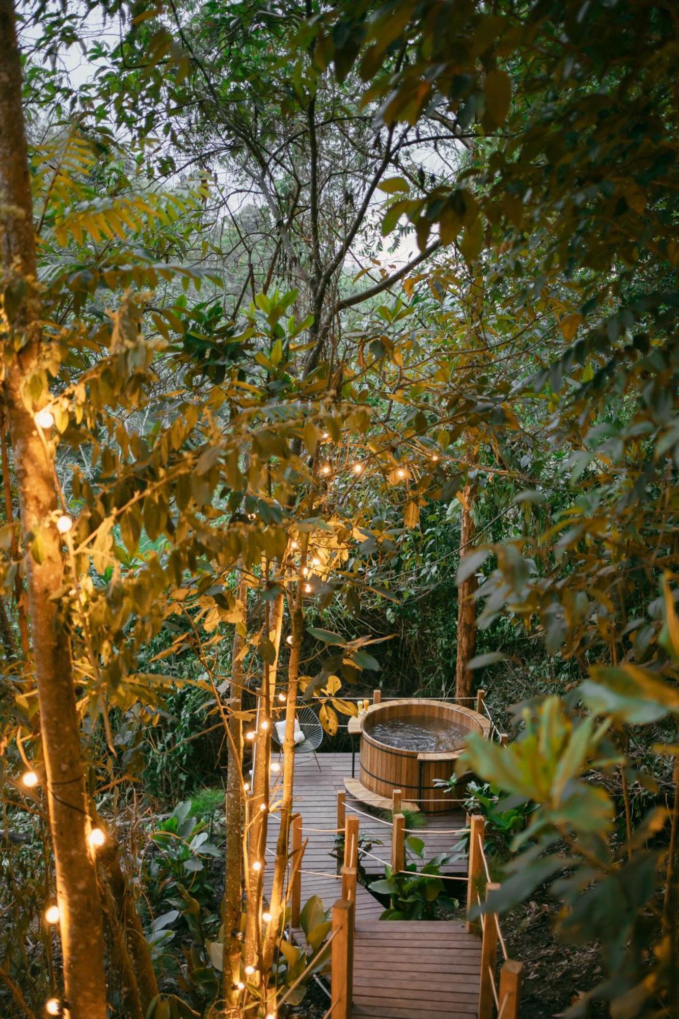 살렌토 Glamping Lumbre 빌라 외부 사진