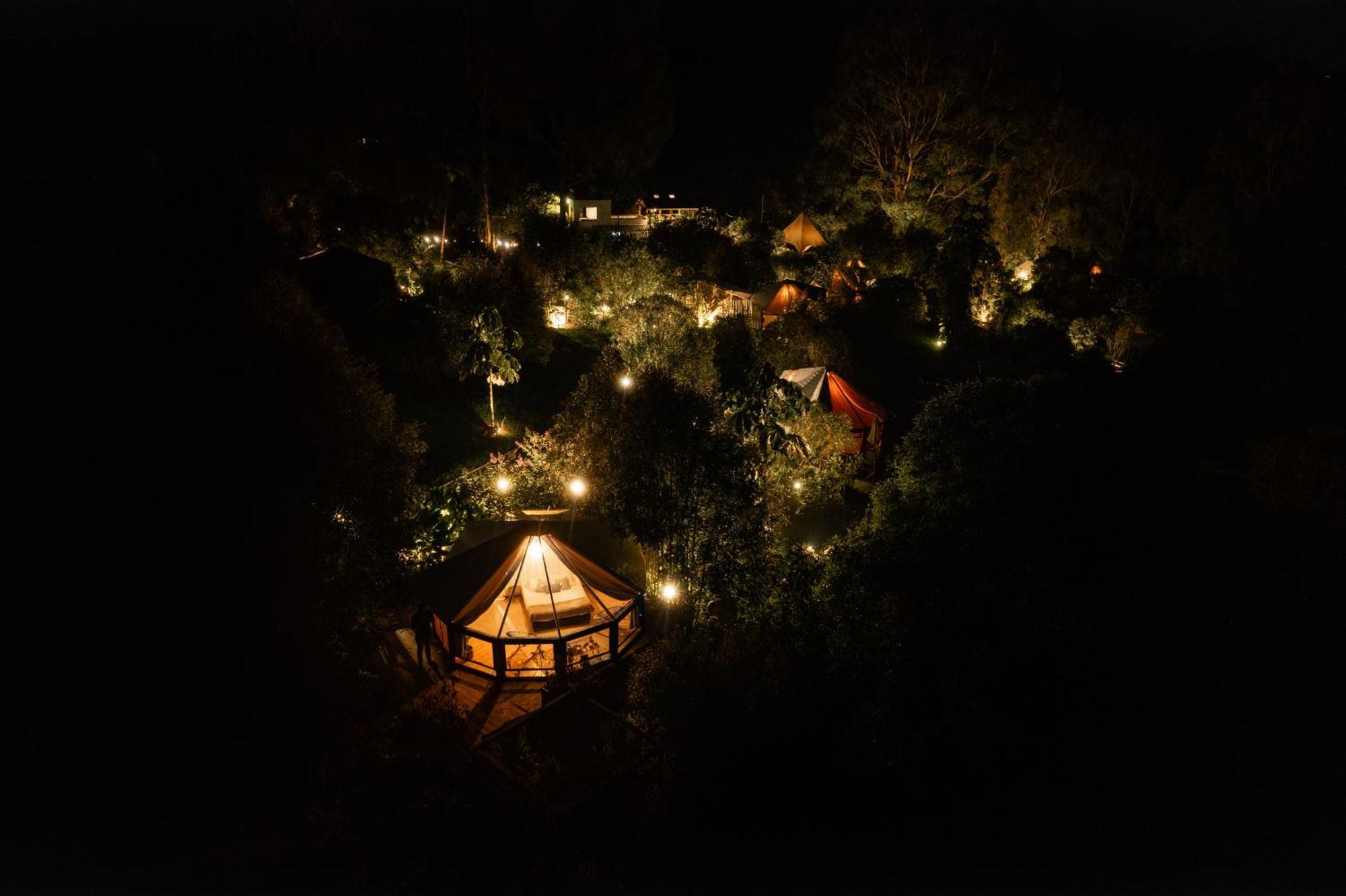 살렌토 Glamping Lumbre 빌라 외부 사진