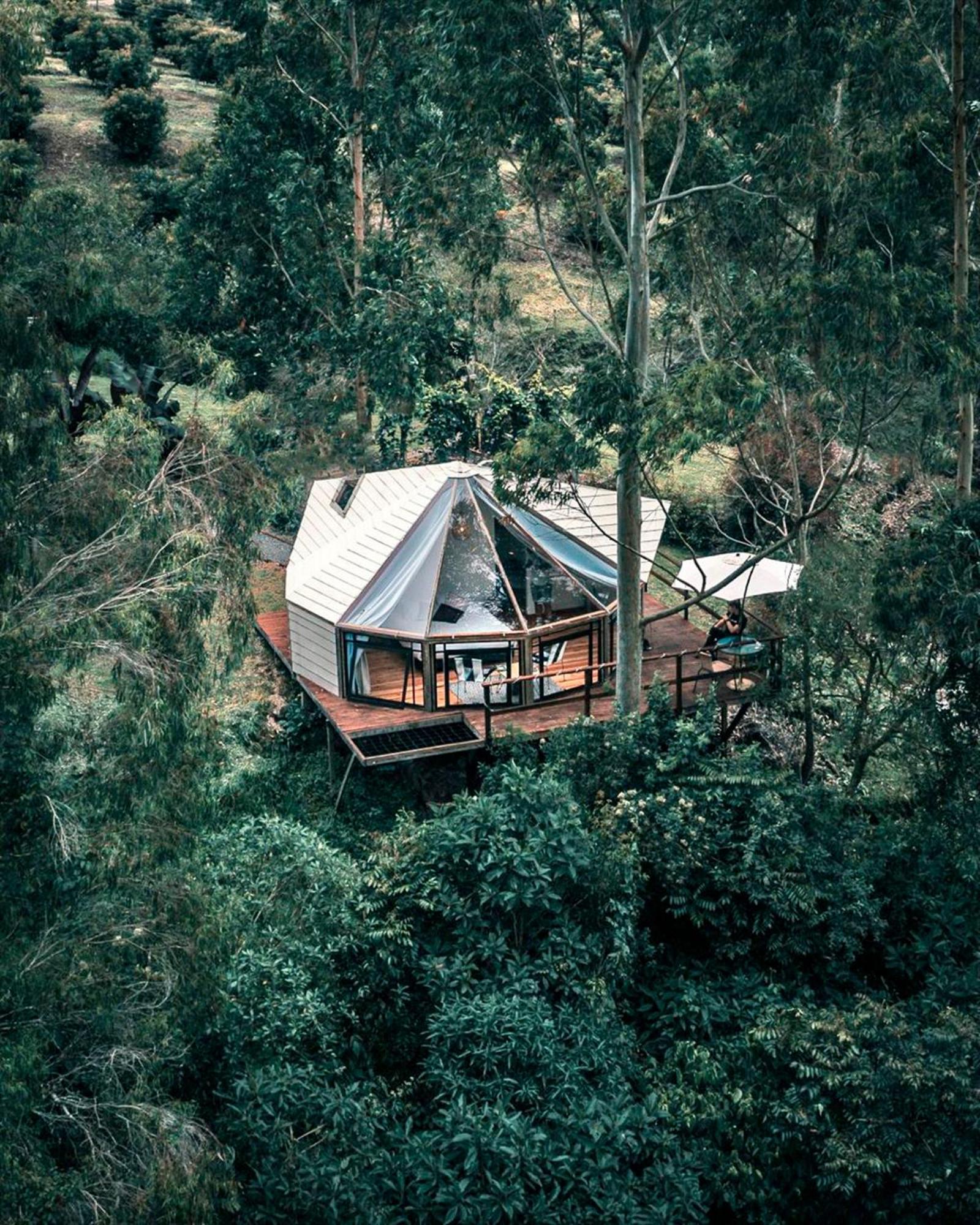 살렌토 Glamping Lumbre 빌라 외부 사진