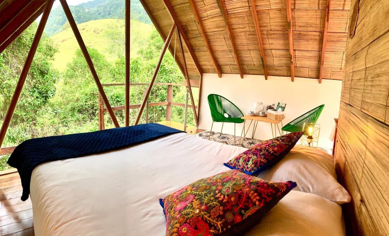 살렌토 Glamping Lumbre 빌라 외부 사진